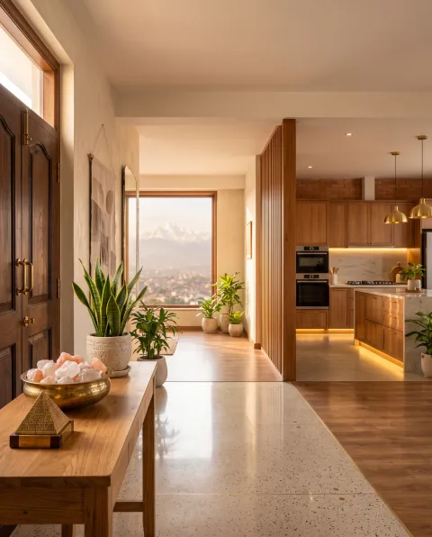 Vastu Fixes for the Modern Nepali Home: Correcting South-West Entrances and Kitchen Clashes