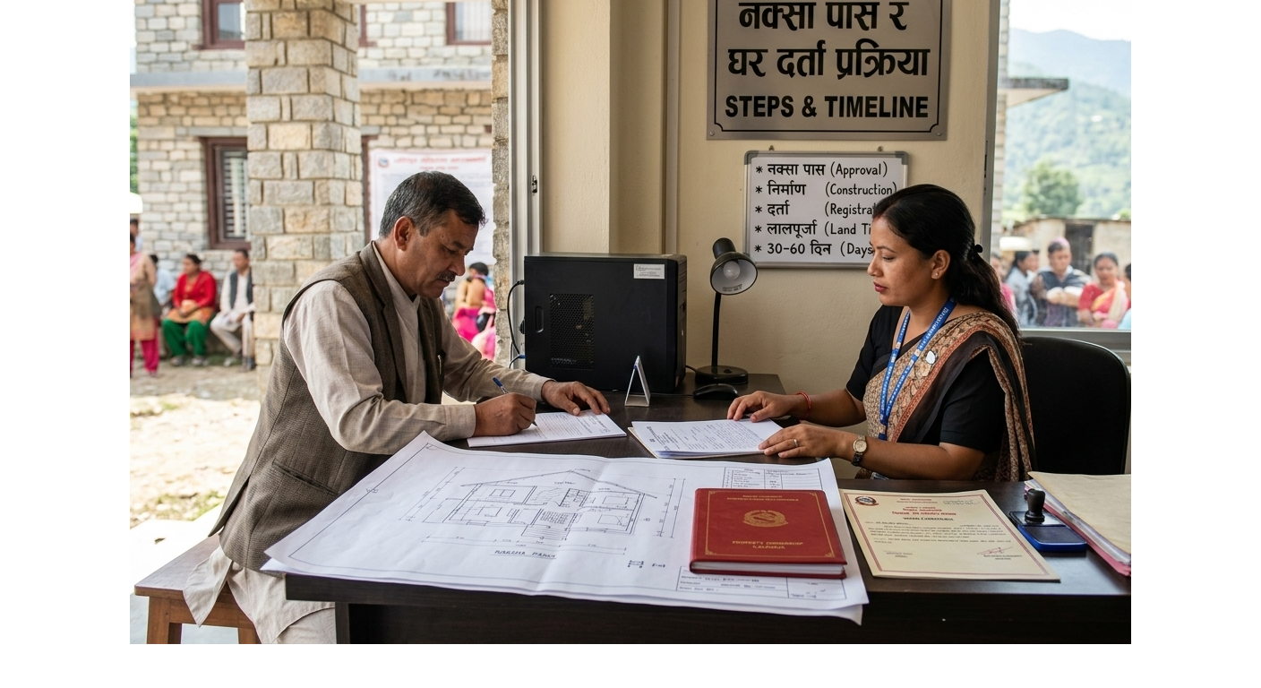 Naksha Pass & House Registration in Nepal: Step-by-Step Process and Timeline