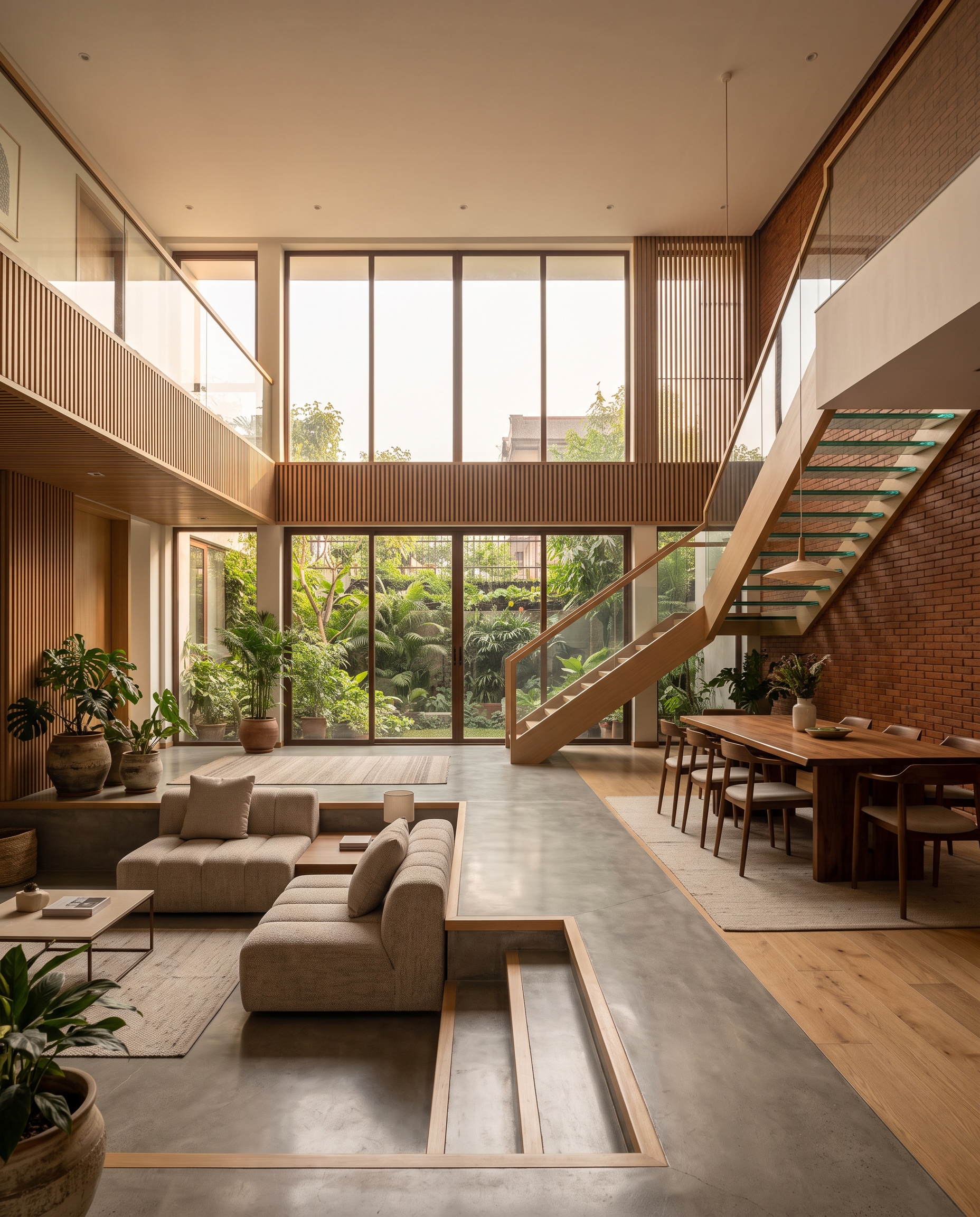 Modern Nepali House Interior Design: Mastering the 5-Aana Open Floor Plan