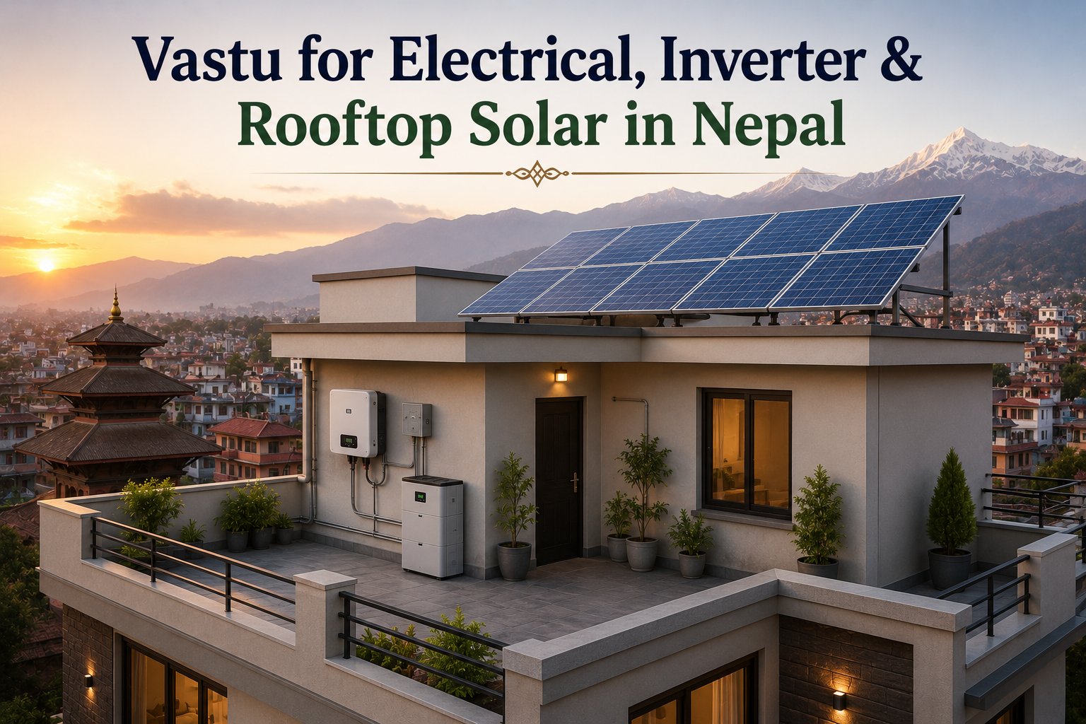 Vastu for Electrical, Inverter & Rooftop Solar in Nepal
