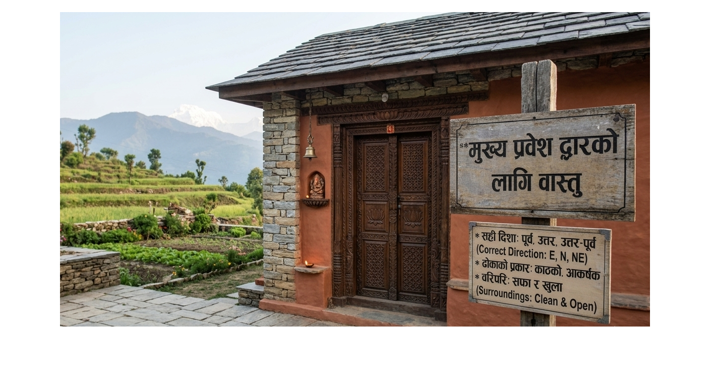 Vastu for Main Entrance in Nepal: Main Door Direction & Guidelines