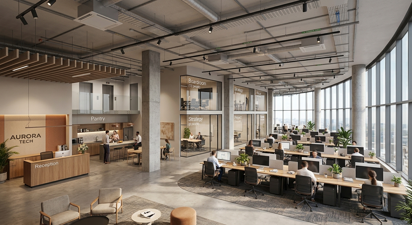 Office Fit-Out for Forty Desks