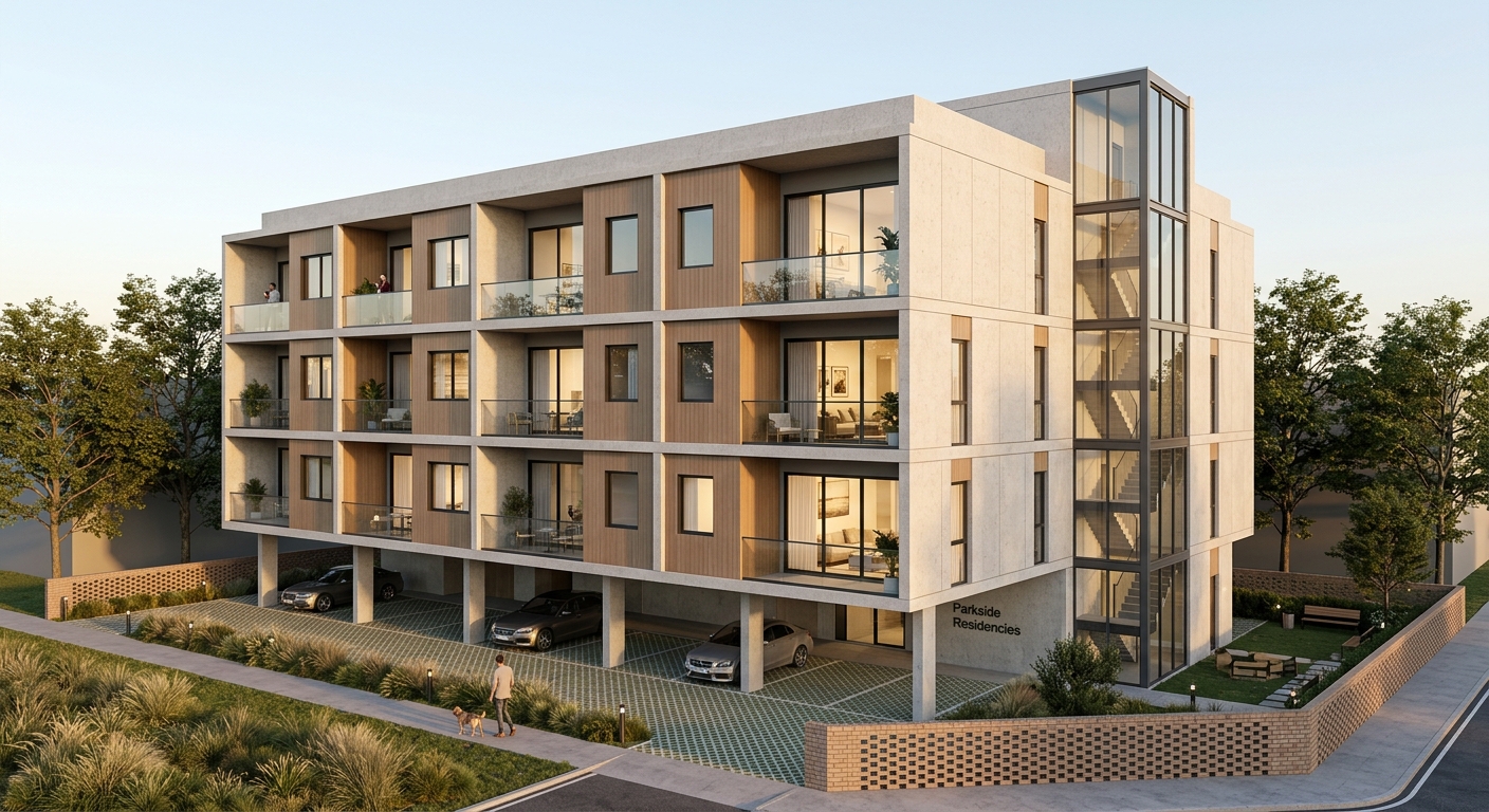 Six-Unit Apartment Building